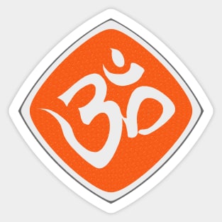 Om Spirituality Awareness Meditation Yoga Sticker